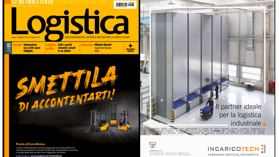 Magazzini automatici verticali e e-commerce su Logistica