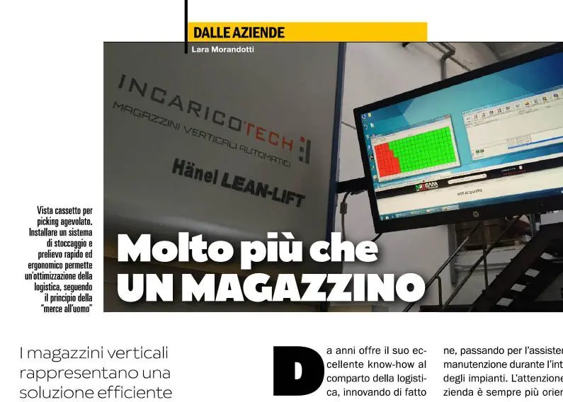Molto più che un magazzino – Logistica 2020