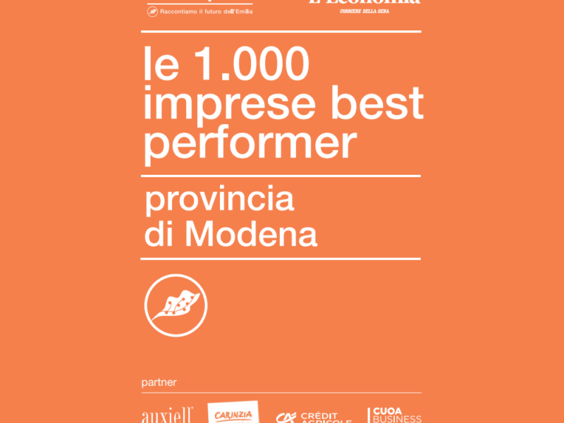Incaricotech rientra tra le migliori imprese del territorio modenese