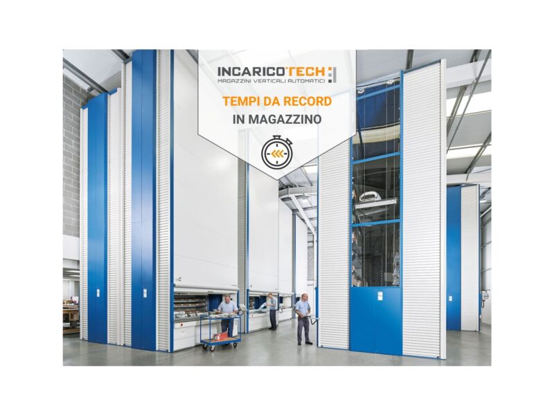 Magazzini verticali automatici: tempi da record