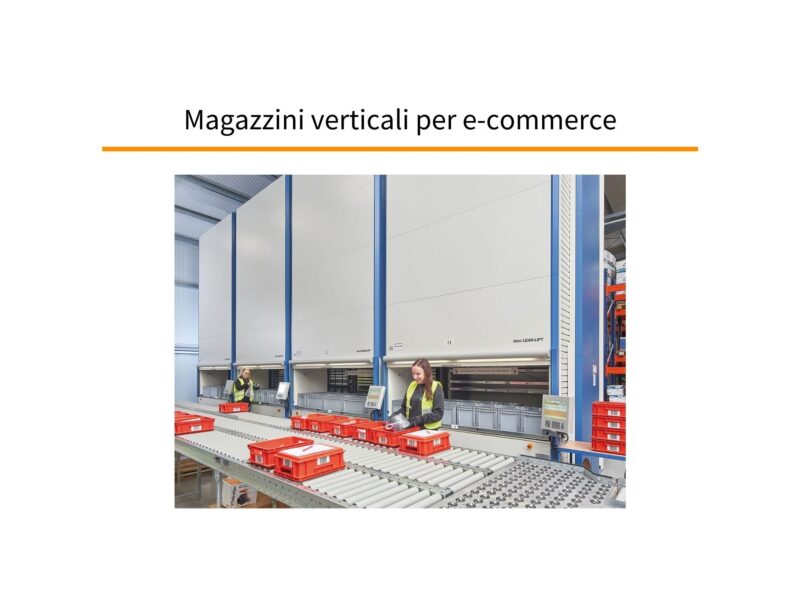 Soluzioni di logistica per E-commerce: magazzini automatici per lo stoccaggio intensivo