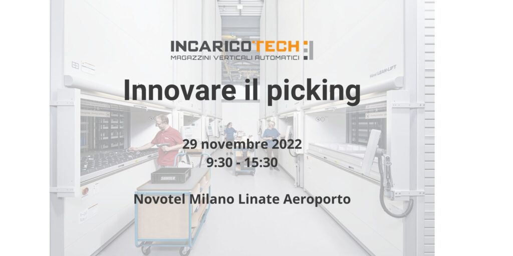 Innovare il picking – 29 novembre 2022