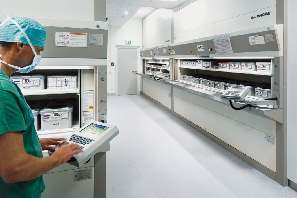 Magazzini verticali a servizio della logistica ospedaliera