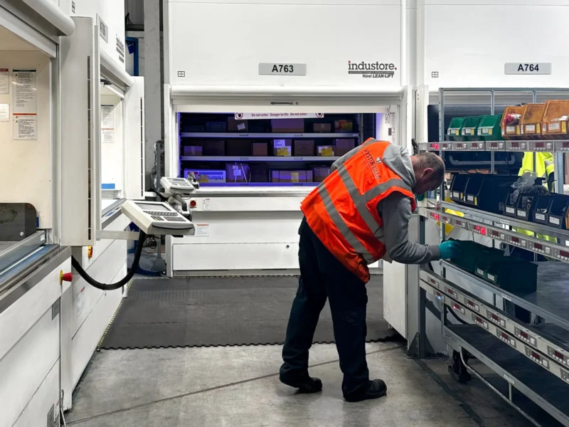Ottimizzazione del magazzino di Hyster-Yale grazie a 6 magazzini Lean-Lift®