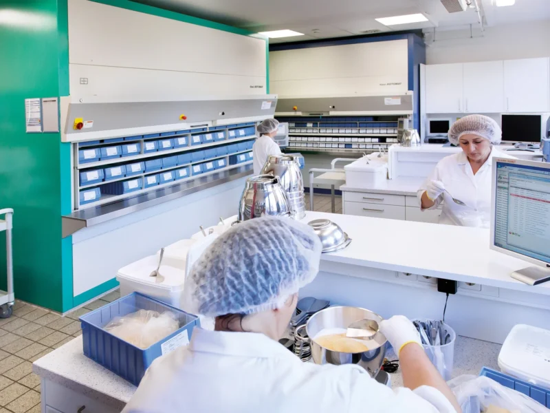 Piu di 1300 ingredienti stoccati