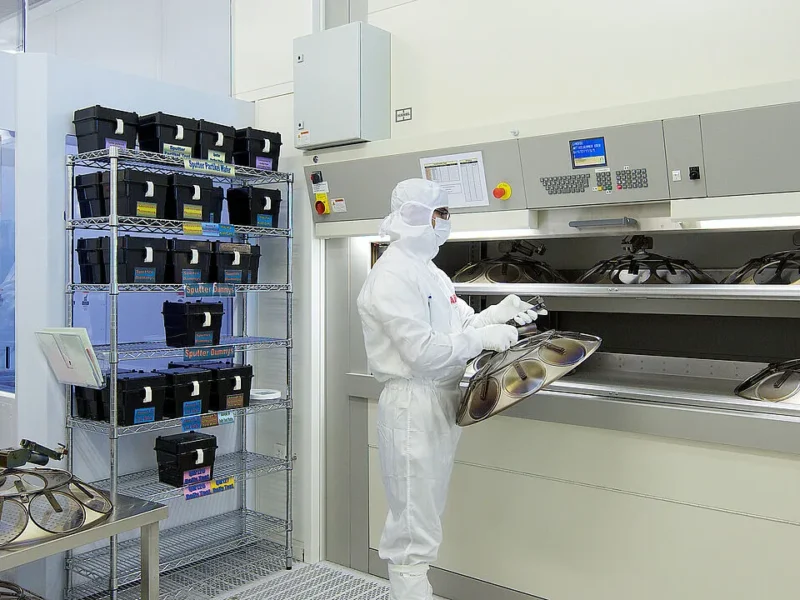 Stoccaggio automatizzato di componenti per semiconduttori e pallet: tutti i magazzini verticali di ABB