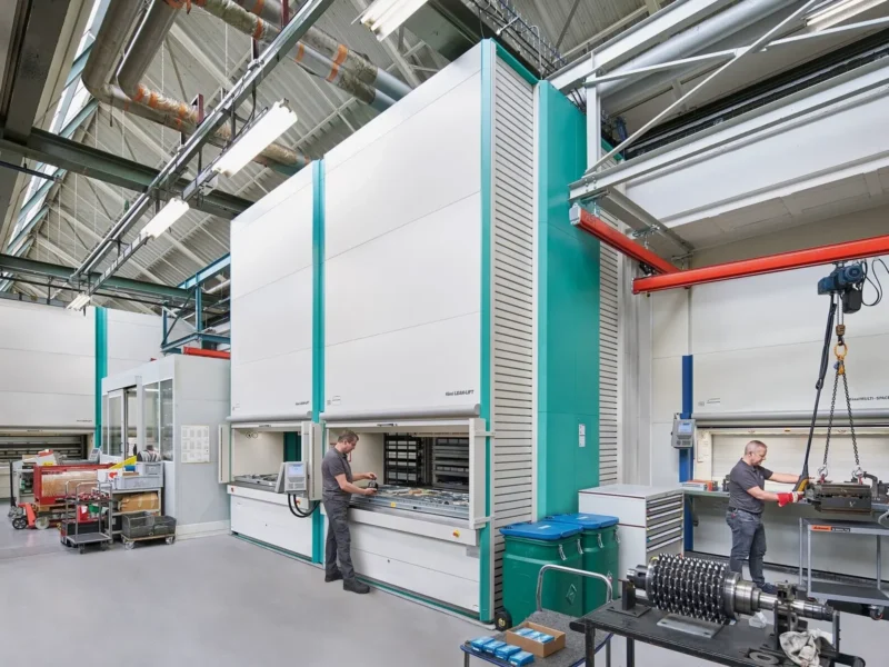 Magazzini automatici utensili area produttiva